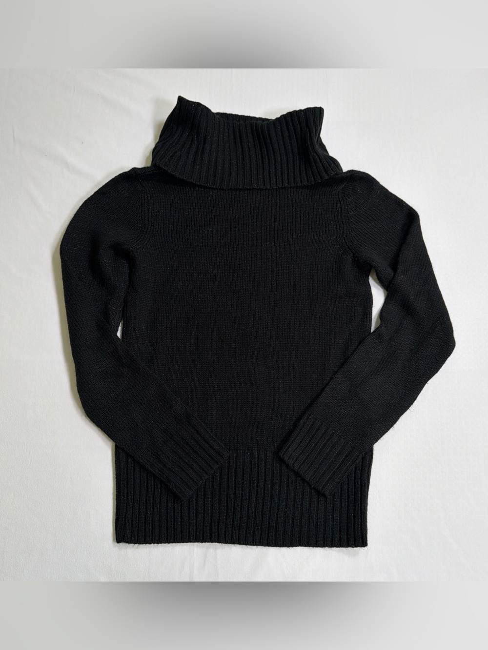 Faded Glory Black Women's Scoop Neck Sweater
